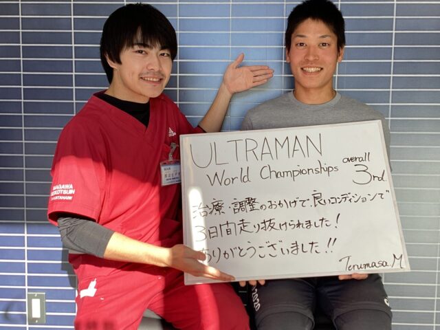 世界3位！ウルトラマン・トライアスロンにて