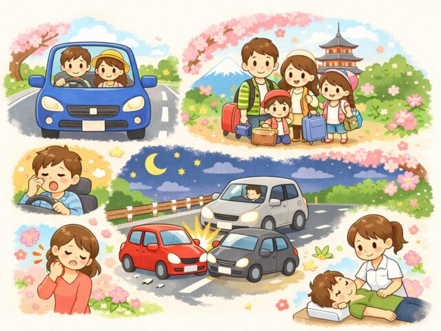 春休みの時期での交通事故多発注意報！！