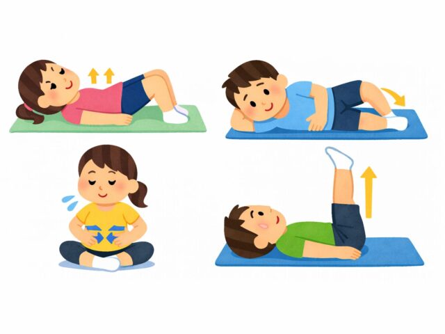 腰痛の予防の為のトレーニング