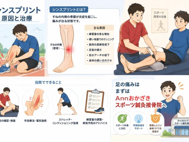 すねの内側が痛い…それはシンスプリントかもしれません｜原因と治療について
